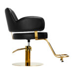 Sillón De Peluquería Gabbiano Linz Nq Gold Black 3