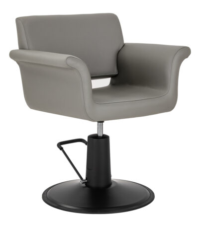 Hairdressing Chair Gabbiano Lucca Grey