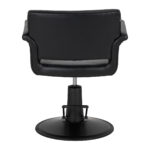 Sillón De Peluquería Gabbiano Lucca Negro 2
