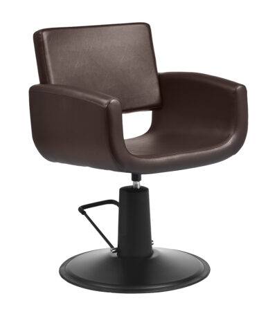 Gabbiano Hairdressing Chair Mataro Brown