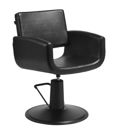 Hairdressing Chair Gabbiano Mataro Black