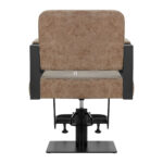 Sillón De Peluquería Gabbiano Modena Marrón Antiguo 3