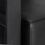 Sillón De Peluquería Gabbiano Modena Negro 4