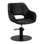 Sillón De Peluquería Gabbiano Morena Negro