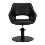 Sillón De Peluquería Gabbiano Morena Negro 2