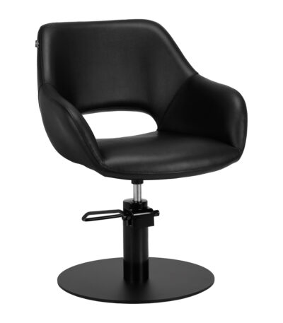 Sillón De Peluquería Gabbiano Morena Negro