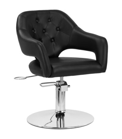 Sillón De Peluquería Gabbiano Parma Negro