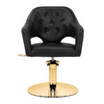 Sillón De Peluquería Gabbiano Parma Oro Negro 1