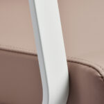 Sillón De Peluquería Gabbiano Porto Blanco Beige 5