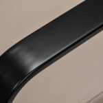 Sillón De Peluquería Gabbiano Porto-Bm Negro Beige 4