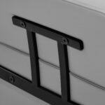 Sillón De Peluquería Gabbiano Porto-Bm Negro Gris 6
