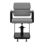 Sillón De Peluquería Gabbiano Porto-Bm Negro Gris 2
