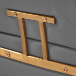 Sillón De Peluquería Gabbiano Porto-Gm Gris 7