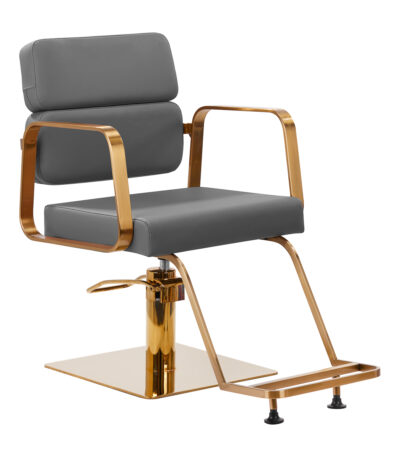 Sillón De Peluquería Gabbiano Porto-Gm Gris