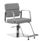 Hairdressing Chair Gabbiano Porto Gray