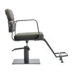 Sillón De Peluquería Gabbiano Porto Gris Gris 1