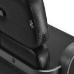 Sillón De Peluquería Gabbiano Porto Gris Negro 6