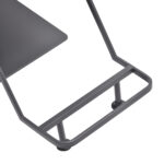 Sillón De Peluquería Gabbiano Porto Gris Negro 7