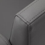 Sillón De Peluquería Gabbiano Sewilla Gris Base Negra 6