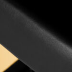 Sillón De Peluquería Gabbiano Turyn Negro Dorado 6
