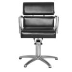 Sillón De Peluquería Negro Gabbiano En Bruselas 1