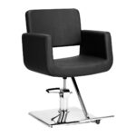 Black Gabbiano Helsinki Black Barber Chair