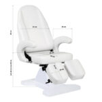 Sillón Podológico Hidráulico 112 Blanco 1