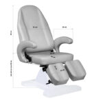 Sillón Podológico Hidráulico 112, Gris - Image 2