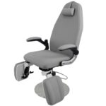 Sillón Podológico Hidráulico Azzurro 713A Gris 1
