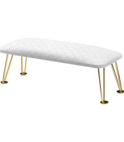 Soporte De Manicura 6M Dorado Blanco Pik