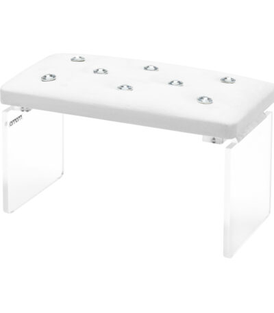 Soporte De Manicura Momo Diamond Velour Blanco