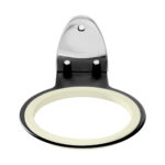 Soporte De Pared Para Secador De Pelo Q96 Negro 2