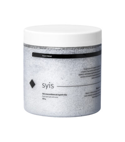 Syis Azure Velvet – Sal Para Baño De Pies Con Urea 600 G