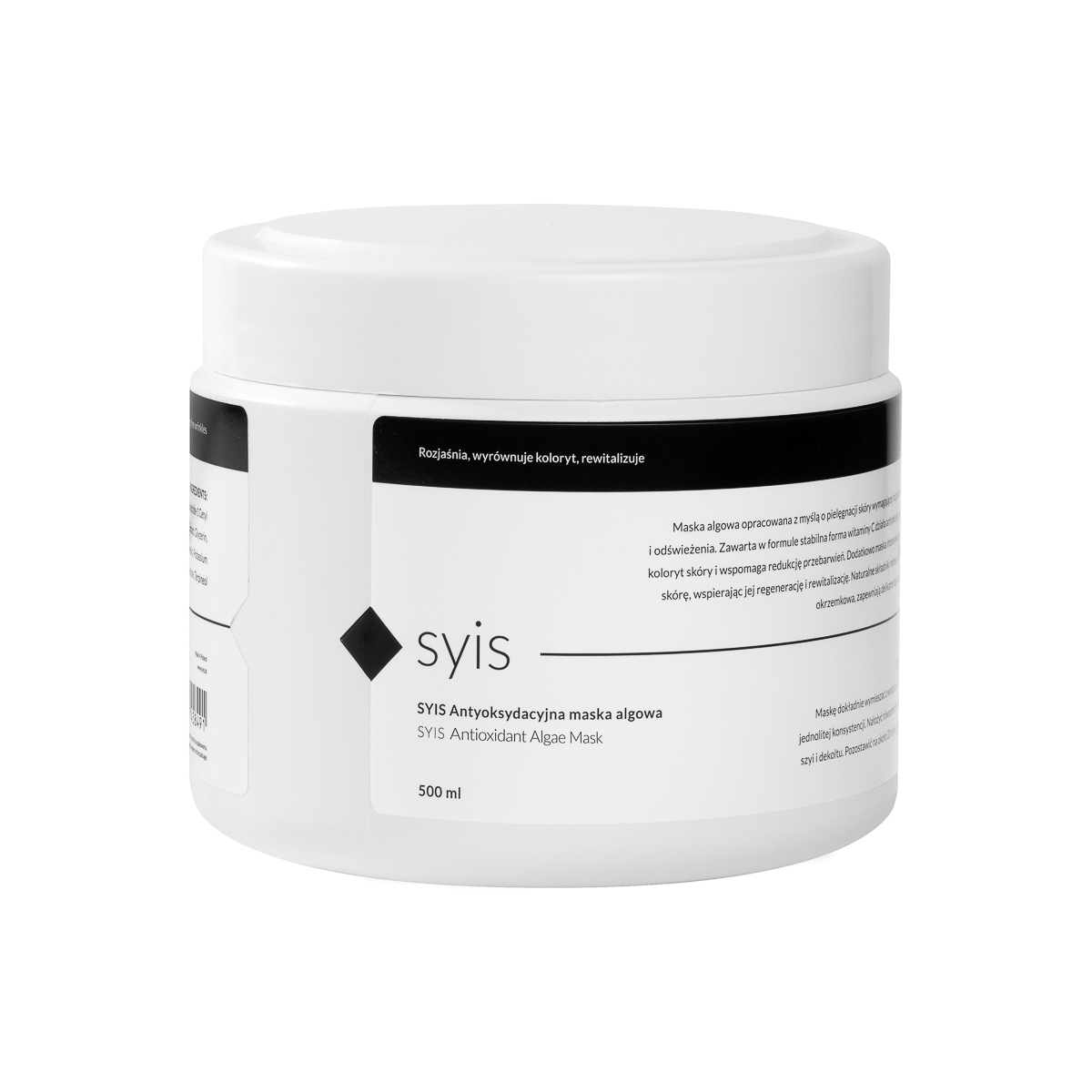 Syis Algae Antioxidant Mask 500 Ml Syis Algae Antioxidant Mask 500 Ml