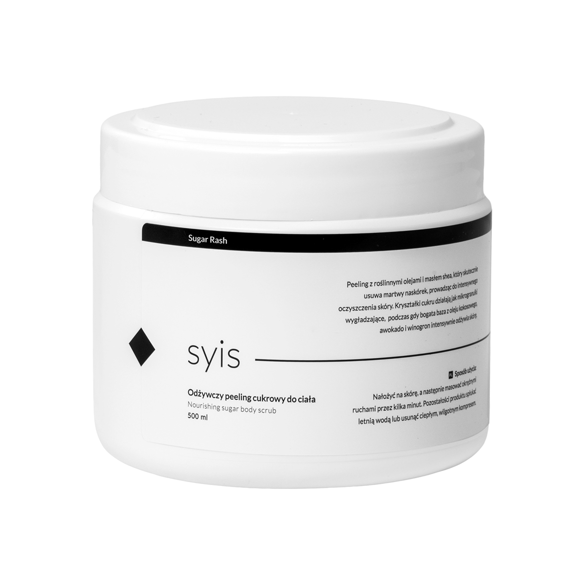 Syis Sugar Rash – Exfoliant Corporal Nutritiu De Sucre 500 Ml Syis Sugar Rash – Exfoliant Corporal Nutritiu De Sucre 500 Ml