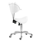 Taburete Cosmético 1004 Giovanni Blanco 9