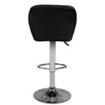 Taburete De Bar M06 Acolchado Ajustable Negro 1