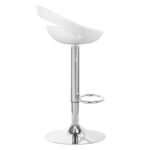 Taburete De Bar Qs-B01 Blanco 1