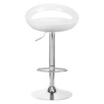 Taburete De Bar Qs-B01 Blanco 2