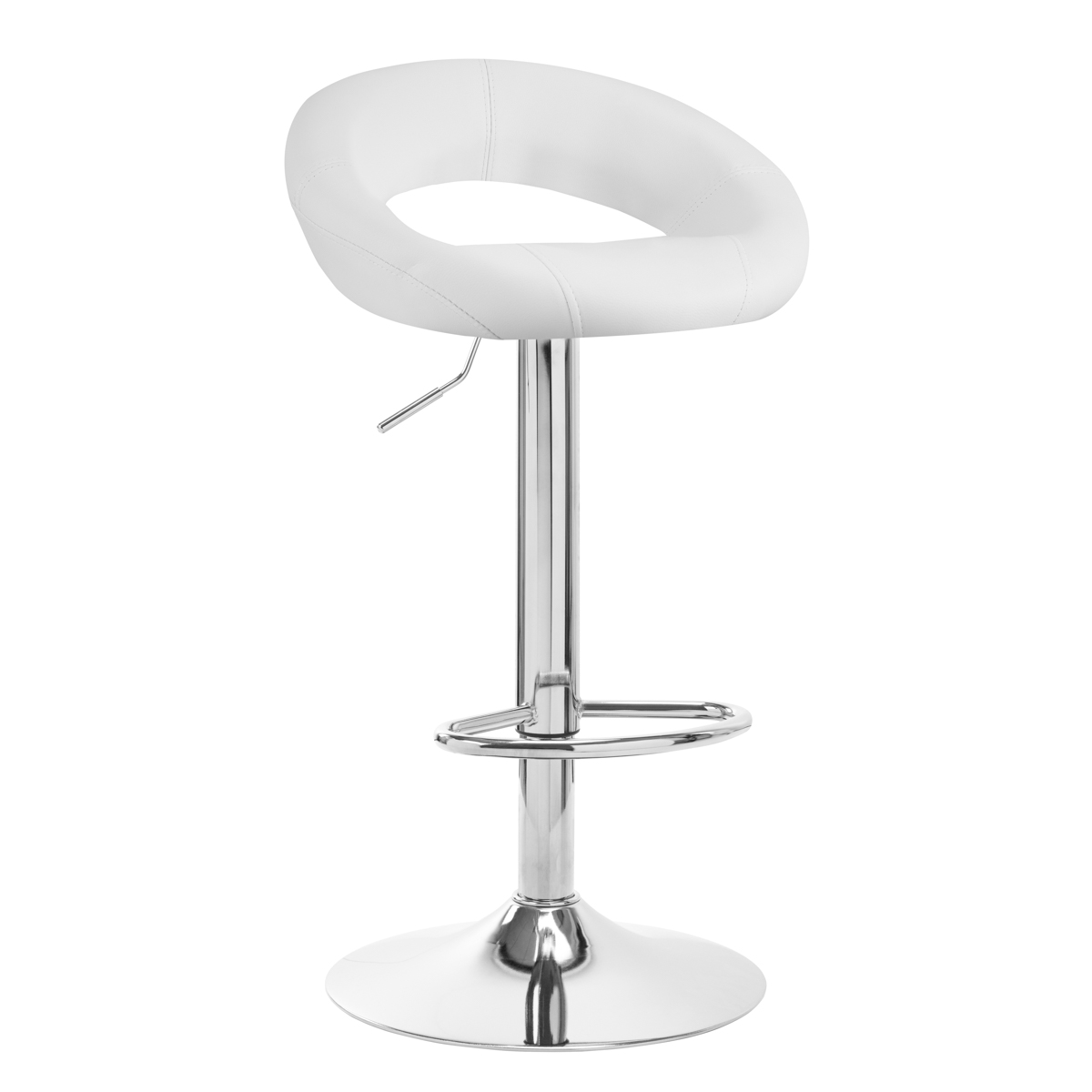 Taburete De Bar Qs-B10 Blanco Taburete De Bar Qs-B10 Blanco