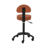 Taburete De Peluquería Gabbiano D026 Marrón 2