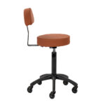 Taburete De Peluquería Gabbiano D026 Marrón 3
