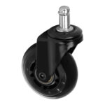 Taburete Roll Speed ​​Con Ruedas Negras A Presión, Juego De 5 Piezas - Imatge 2
