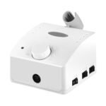 Taladro De Uñas Saeyang Marathon K35 Cube Blanco + Sh30N 2