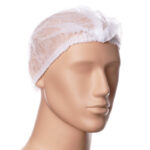 Tapas De Clip Desechables 100 Uds. Blanco